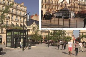 Embellissement de la place Darcy.