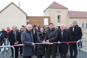 Savigny-le-Sec inaugure sa chaufferie bois