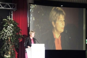 Marie-Guite Dufay, présidente de la région BFC a présenté ses voeux aux forces vives de la Région