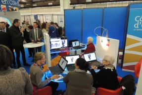Forme, bien-être, retraite, patrimoine, le salon des Seniors bat son plein...