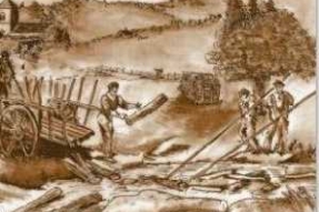 Le flottage du bois dans la vallée de l'Ouche
