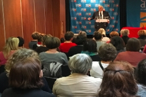 "Qu'est-ce qu'on se raconte autour d'un livre ?" François Sauvadet ouvre les débats