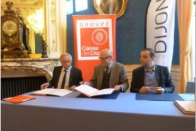 La Caisse des Dépôts s'engage aux côtés de la Ville de Dijon et du Grand Dijon pour renforcer l'attractivité du Grand Dijon.