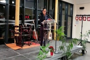 Kheïra Bouziane présentait des voeux .. Pour mes amis qui s'inquiètent pour moi,  je les rassure... je vais bien !