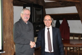 La Ville d'Auxonne et Suez renouvellent leur engagement.