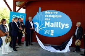 La Réserve écologique des Maillys inaugure ses nouveaux aménagements