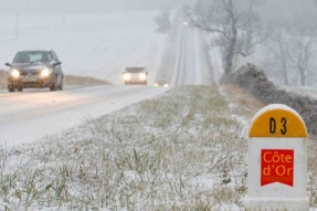 La viabilité hivernale sur les routes départementales de Côte-d'Or