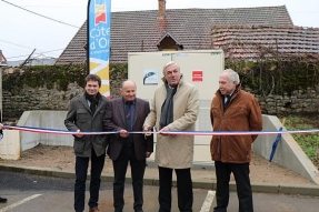 Liernais inaugure l'arrivée du Très Haut Débit