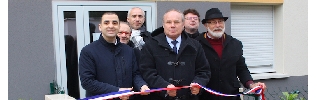 Inauguration des logements de Grand Dijon Habitat dans la résidence « Les carrés traversières » à Crimolois