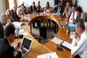 Les associations des maires reçues par la Présidente de la Région