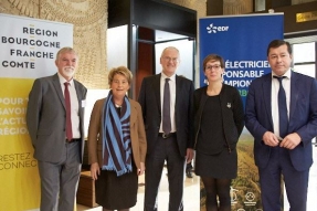 La Région et EDF s'engagent en faveur de la transition énergétique, de l'emploi et de l'innovation, pour une région bas carbone