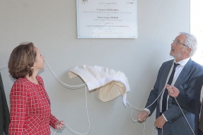 Inauguration de la nouvelle usine de production d'eau potable Henri Navier 