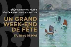 Musée des Beaux-Arts, réouverture le 17 mai 2019 