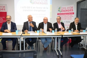 Transition énergétique : la SEML Côte-d'Or Energies lève 1 670 000 euros 