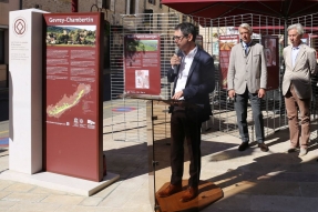 La signalétique patrimoniale des Climats du vignoble de Bourgogne inaugurée