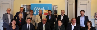 #proximité #territoire : François Sauvadet rencontre les présidents des Communautés de communes et des Pays Côte-d'Oriens