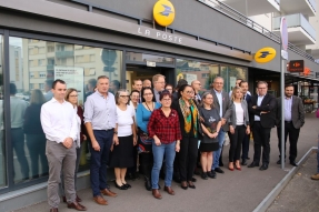 La ville de Chenôve et La Poste main dans la main pour un service de qualité aux habitants.