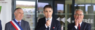 La Communauté de communes de Gevrey-Chambertin et de Nuits-Saint-Georges inaugure la nouvelle salle multi-activités intercommunale de Saulon-la-Chapelle