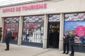 Dijon métropole : L'Office de Tourisme entre (de nouveau) en gare !
