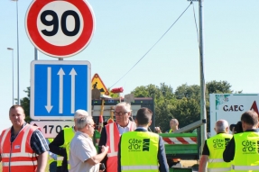 Côte-d'Or : plus de 1.100 km du réseau départemental vont repasser aux 90 km/h