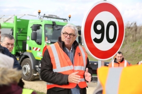 Côte-d'Or, 1 135 km  repassent à 90km/h