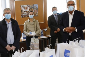 Coronavirus : François Sauvadet fait le point sur les commandes de masques du Département
