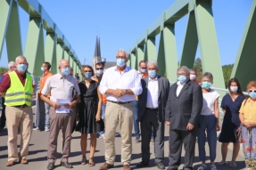 Le Pont Camille BAUDRY de Lamarche-sur-Saône, une rénovation de 2,758 M d'euros au profit des territoires.