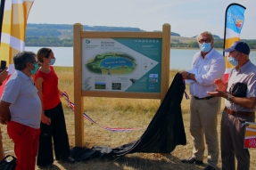 Inauguration de la labellisation du réservoir de Cercey en espace naturel sensible ENS