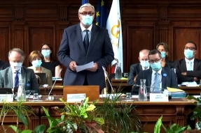 François Sauvadet réélu Président du Conseil Départemental de la Côte-d'Or.