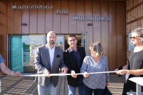 L'Esplanade des Itinérances à Saint-Jean-de-Losne met en lumière les ambitions touristiques du territoire