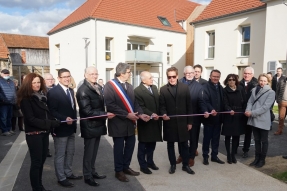 Sainte-Marie-la-Blanche inaugure 14 logements locatifs à caractère social