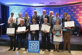 François Sauvadet met à l'honneur les lauréats Côte-d'Oriens du concours général agricole