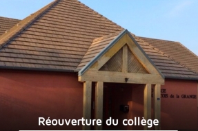 Le collège de Liernais rouvert à la rentrée :  engagement pris, engagement tenu !