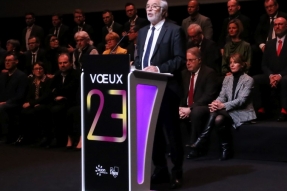 Voeux 2023, François Rebsamen prône le faire ensemble pour améliorer encore les conditions de vie à Dijon et dans la Métropole 