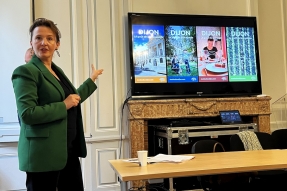 Sladana Zivkovic, présidente de l'Office de Tourisme de Dijon métropole présente la saison touristique 2023