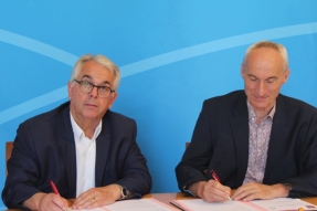Signature d'une convention entre la Chambre d'agriculture de Côte-d'Or et le SDIS 21