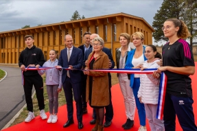 Inauguration des travaux du CREPS :  Centre de Ressources, d'Expertise et de Performance Sportive de Bourgogne Franche-Comté