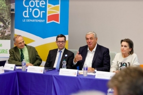 La filière bois au coeur de la première rencontre délocalisée entre le Département de la Côte- d'Or et la Com Com de Forêt Seine et Suzon