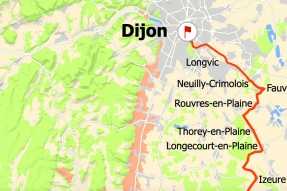 Tour de France 2024 en Côte-d'Or : les itinéraires des 3 étapes sont désormais connus : 44 communes côte-d'oriennes traversées !