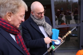 Pose du 1er compteur de télérelève d'eau à Quetigny pour un avenir plus durable