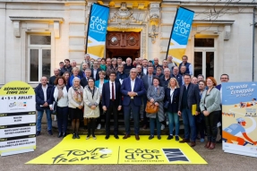 Tour de France :  51 maires des communes traversées mobilisés  pour le Tour en Côte-d’Or