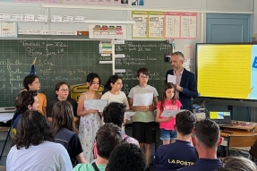 Le Groupe La Poste de retour sur les bancs de l’école 