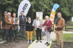 Inauguration d’une placette de compostage partagé 