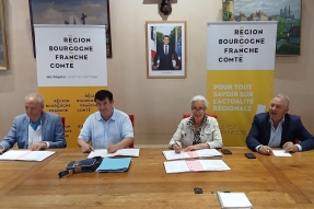 #Aménagement territorial : Signature de la convention « Centralités rurales en Région » des communes de Semur-en-Auxois et Vitteaux