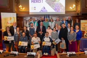 Réception en l’honneur des athlètes, relayeurs, bénévoles et communes de Côte-d’Or ayant participé aux Jeux Olympiques et Paralympiques de Paris 2024