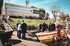 Saint Jean De Losne : Un nouveau bateau d'intervention « MAUPA »pour renforcer les capacités d’intervention du Centre d'Incendie et de Secours