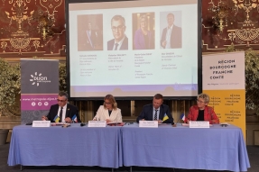 Un accord de coopération unique entre Dijon Métropole, la Région Bourgogne-Franche-Comté, la ville et l'Oblast de Vinnytsia en Ukraine