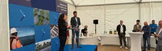 EDF power solutions inaugure la plus grande centrale solaire du Territoire de Belfort