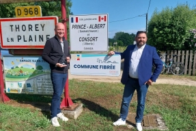 Thorey-en-Plaine labellisée commune 100% fibre