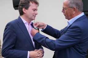 Ludovic Rochette médaillé pour l'ensemble de son action en faveur du territoire